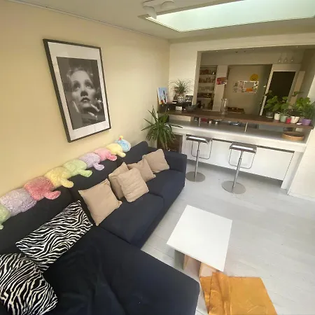 Great Family Appartement Terrace Center Ostend 公寓