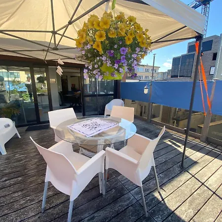 公寓 Great Family Appartement Terrace Center Ostend 奥斯滕德