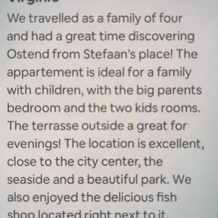 Great Family Appartement Terrace Center Ostend 公寓 奥斯滕德